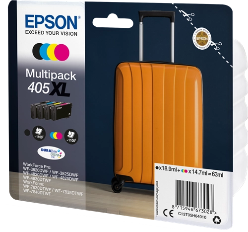 EPSON Multipack hohe Reichweite 405XL