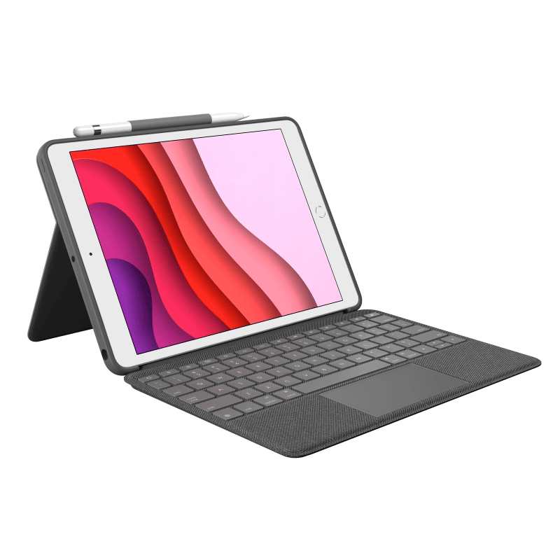 Logitech Hülle mit Tastatur Combo Touch iPad