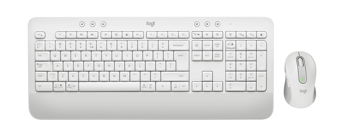 Logitech Maus und Tastatur  MK650 weiß