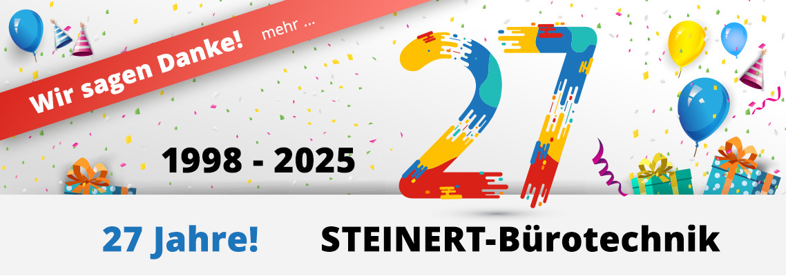 28 Jahre STEINERT-Bürotechnik