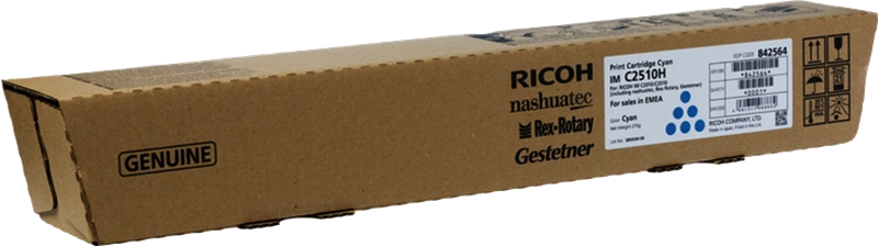 Ricoh Toner Cyan f. Ricoh IM C2010A, IM C2510