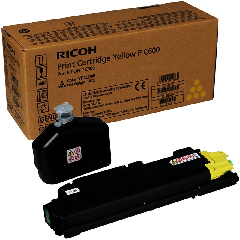 Ricoh Toner Gelb für Ricoh PC600