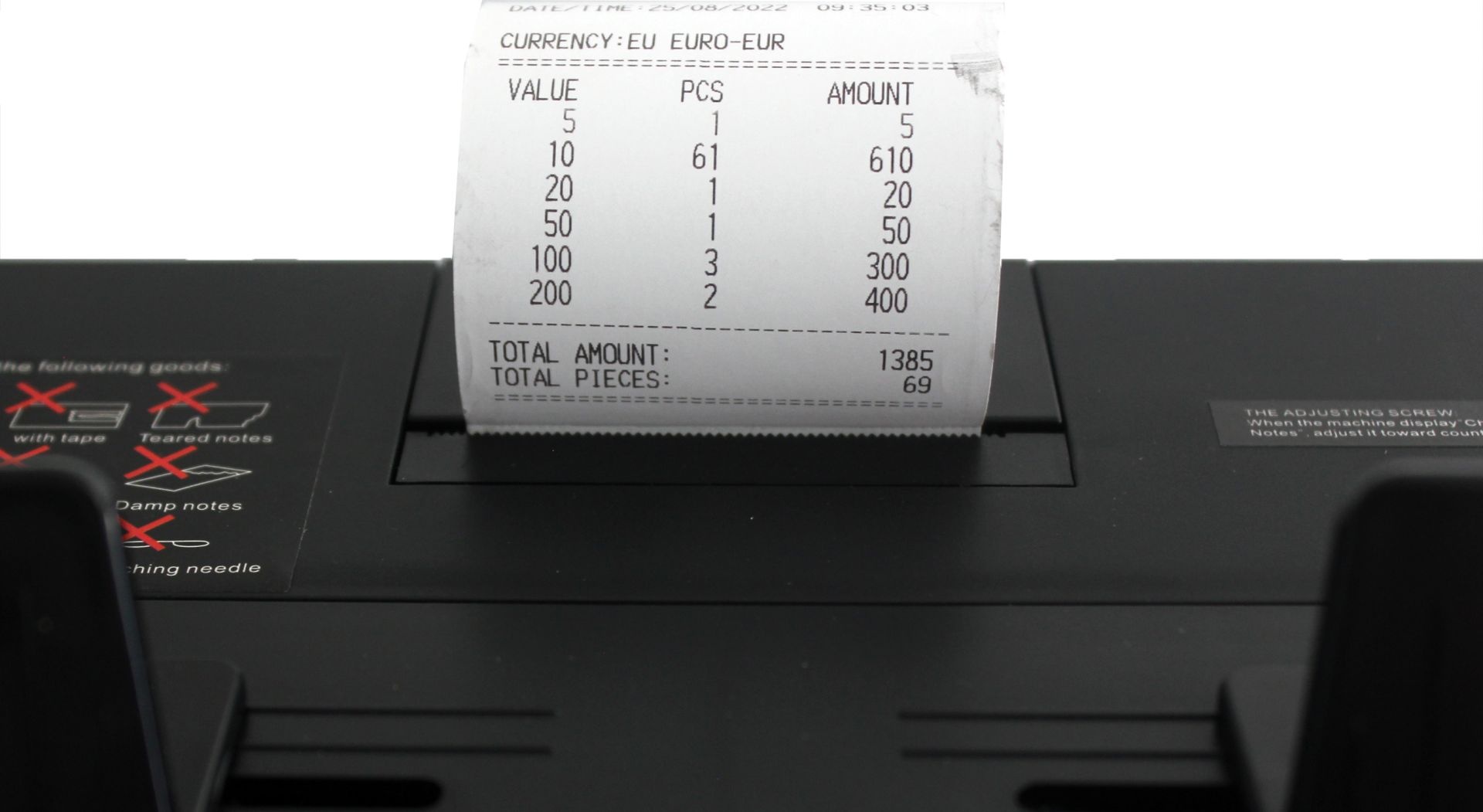 CCE Banknotenzähler CCE7000