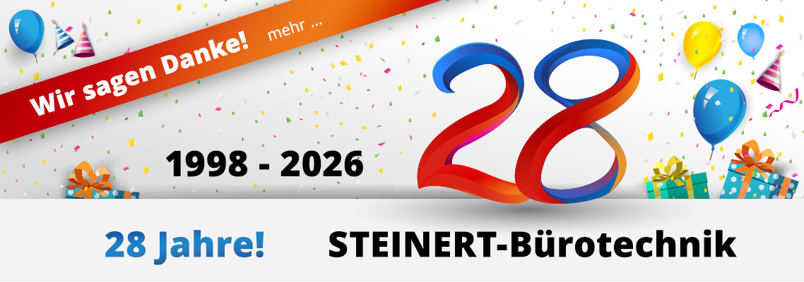 28 Jahre STEINERT-Bürotechnik