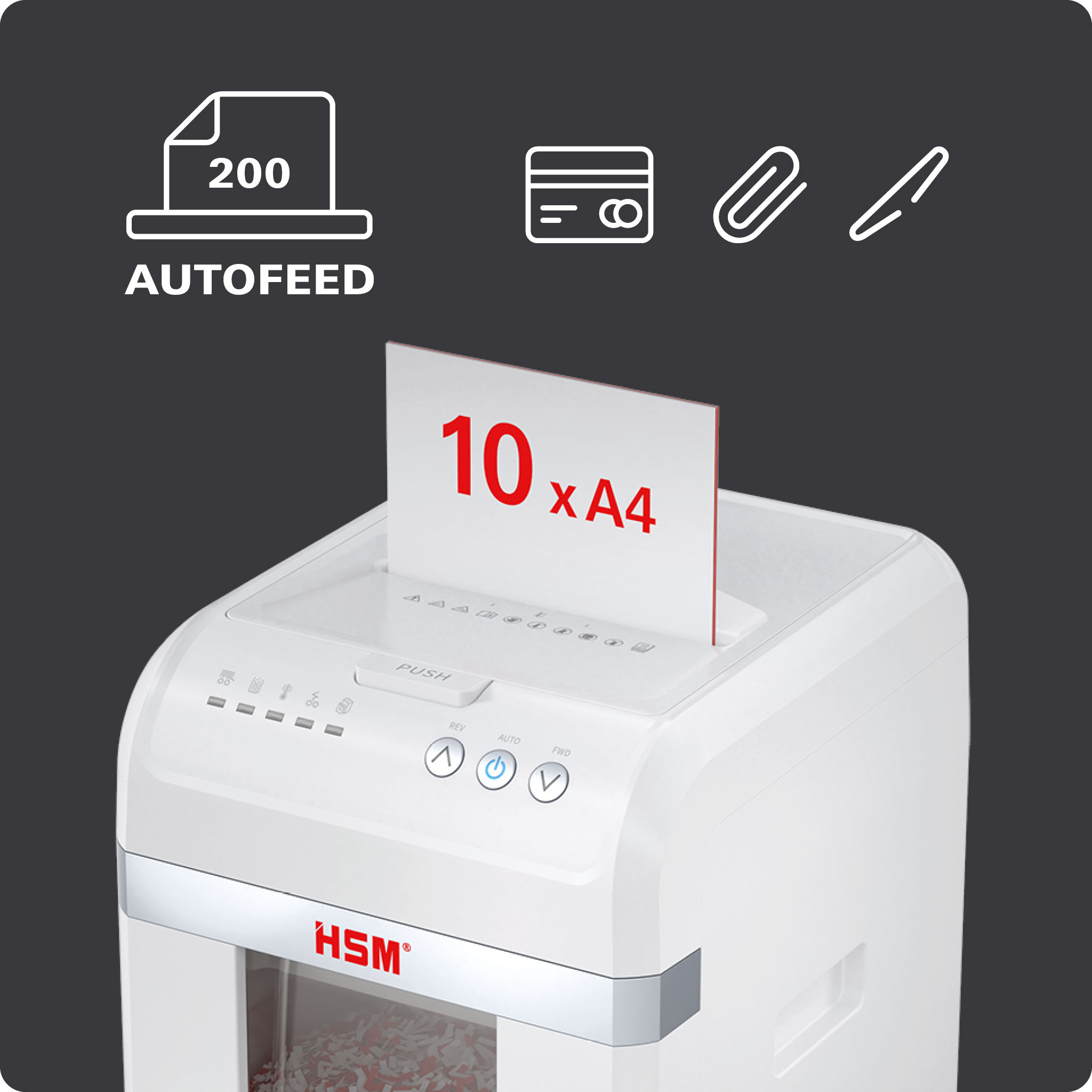 HSM HSM shredstar Autofeed X200