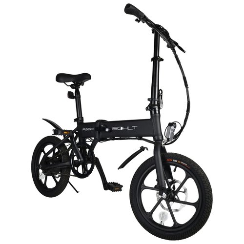 Bohlt elektrische vouwfiets R160 zwart