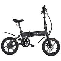 elektrische vouwfiets R160 zwart