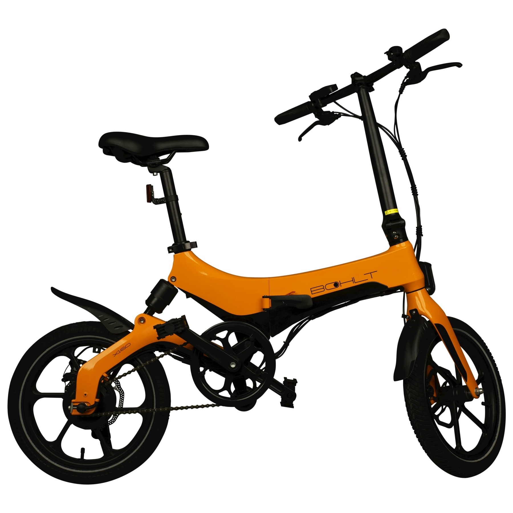 Op en neer gaan steno bijlage Bohlt elektrische vouwfiets X160 oranje - Dahon-Vouwfietsen.nl