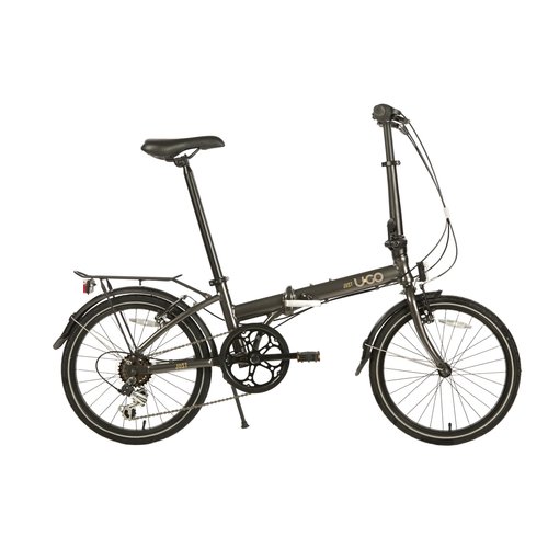 UGo Just U•GO Vouwfiets D6 Iron grey