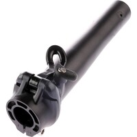 stuurkolom alu zwart