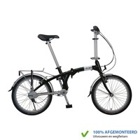 Vouwfiets Compact met cardanas Zwart