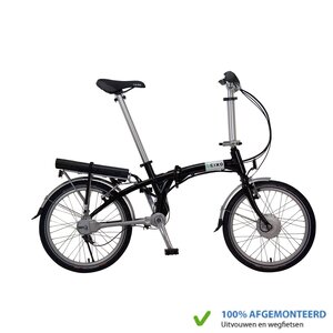 Beixo Elektrische Vouwfiets Compact met cardanas Zwart