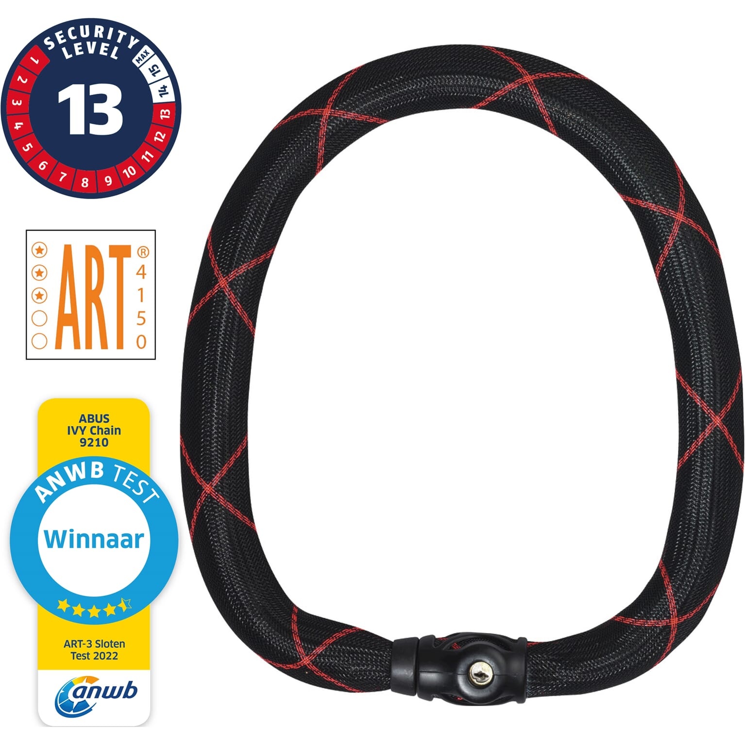 Produktbild von Anpassung Jubeln Inkompetenz Abus Ivy Chain 9210 Kettenschloss 110 Cm Außerdem G