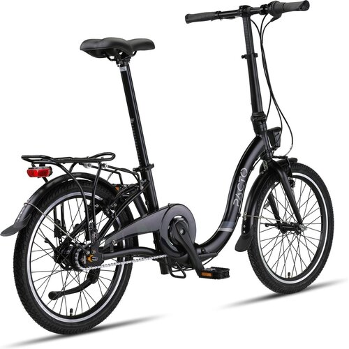 Pacto Seven Vouwfiets Zwart Nexus 7