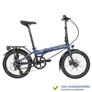 Dahon Vouwfiets Launch D8 Blauw Dahon Vouwfiets Launch D8 Blauw