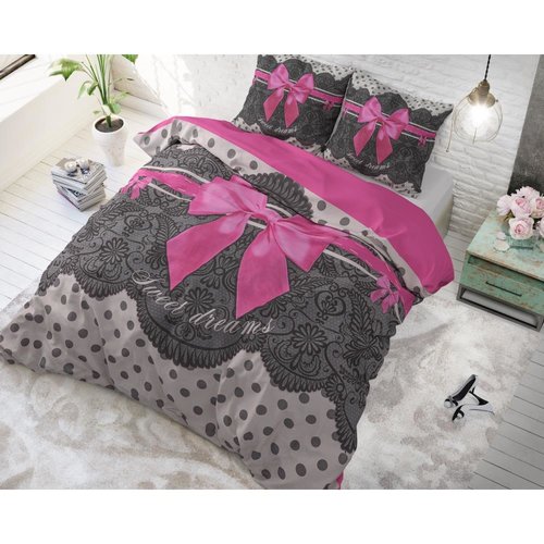 DreamHouse Dekbedovertrek Romance Roze DreamHouse Dekbedovertrek Romance Roze