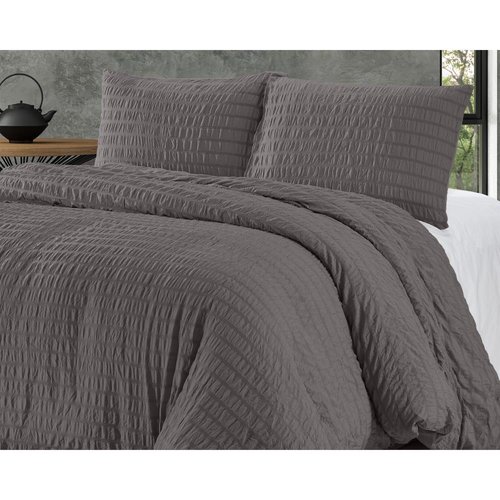 Zensation Dekbedovertrek Jacquard Antraciet Zensation Dekbedovertrek Jacquard Antraciet