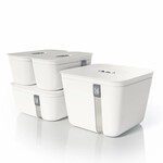 Vacuvita Vacuum Container Set Wit [4 stuks]