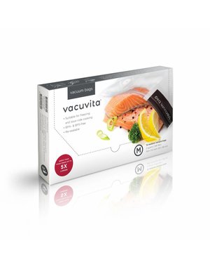 Vacuvita Vacuumzakken Voedsel 28 x 25 cm Medium [15 stuks]