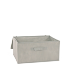 Opberg box Grijs 40X30X20 [Per Stuk] Opbergdoos Textiel