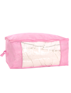  Deken Opbergtas Roze 60X40X30 [Per Stuk] Deken Opbergzak Textiel