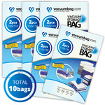 Vacuumbag.com Vacuumzakken voor Tuinkussens Pakket [Set 10 zakken]