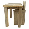 Kindertafel van steigerhout