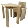 Kindertafel van steigerhout