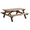 Picknicktafel hardhout 160x180 cm