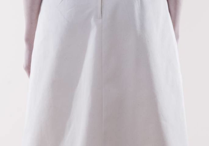 Ethletic Fair Skirt `Noor` Off White