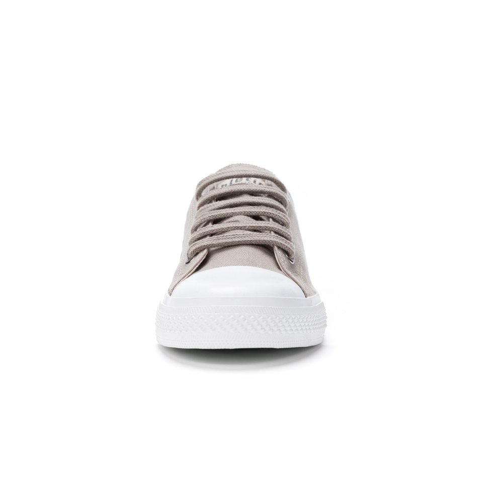 Ethletic Fair Trainer White Cap Lo Cut Frozen Olive | Just White