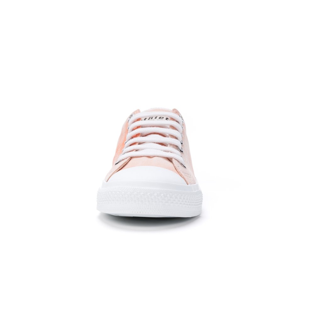 Ethletic Fair Trainer White Cap Lo Cut Little Blush | Just White