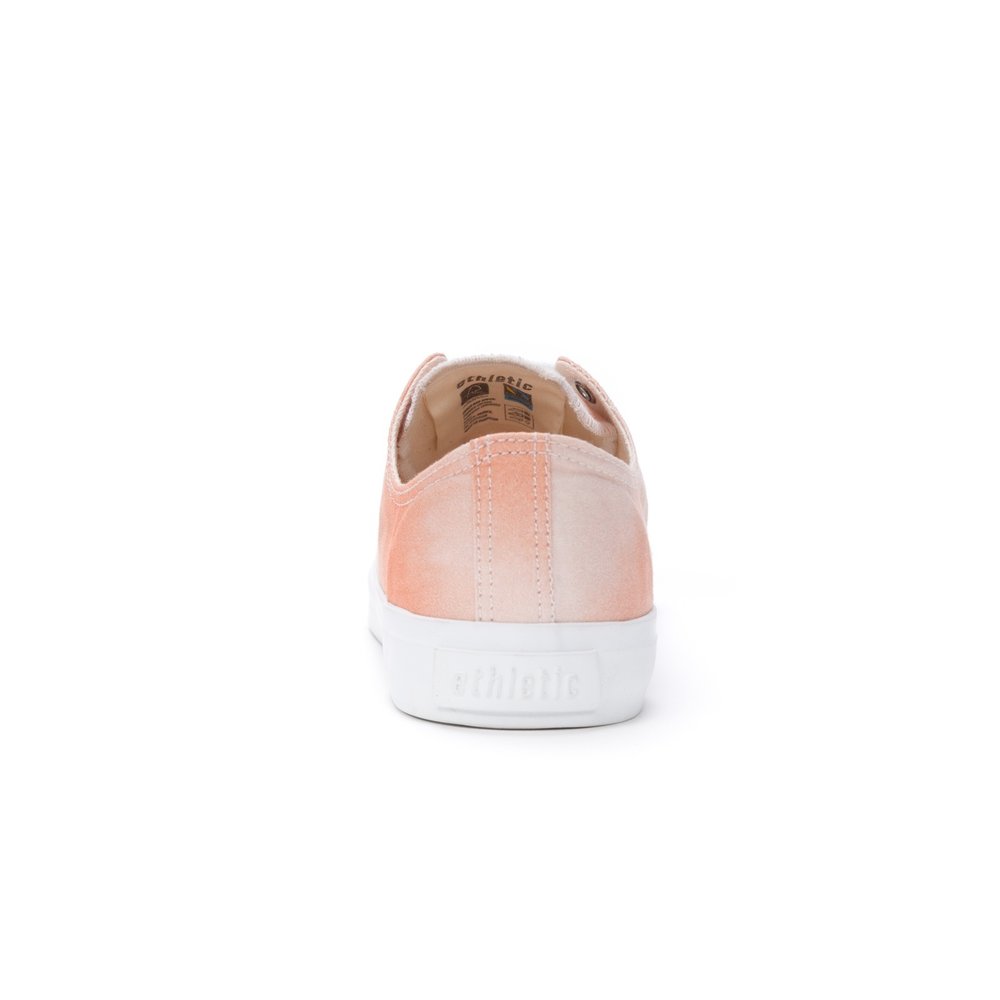 Ethletic Fair Trainer White Cap Lo Cut Little Blush | Just White