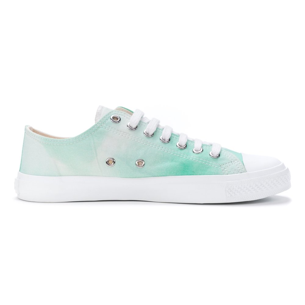 Ethletic Fair Trainer White Cap Lo Cut Under Water | Just White