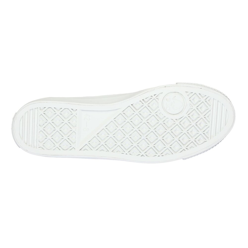 Ethletic Fair Trainer White Cap Lo Cut Pomegranate Shake | Just White