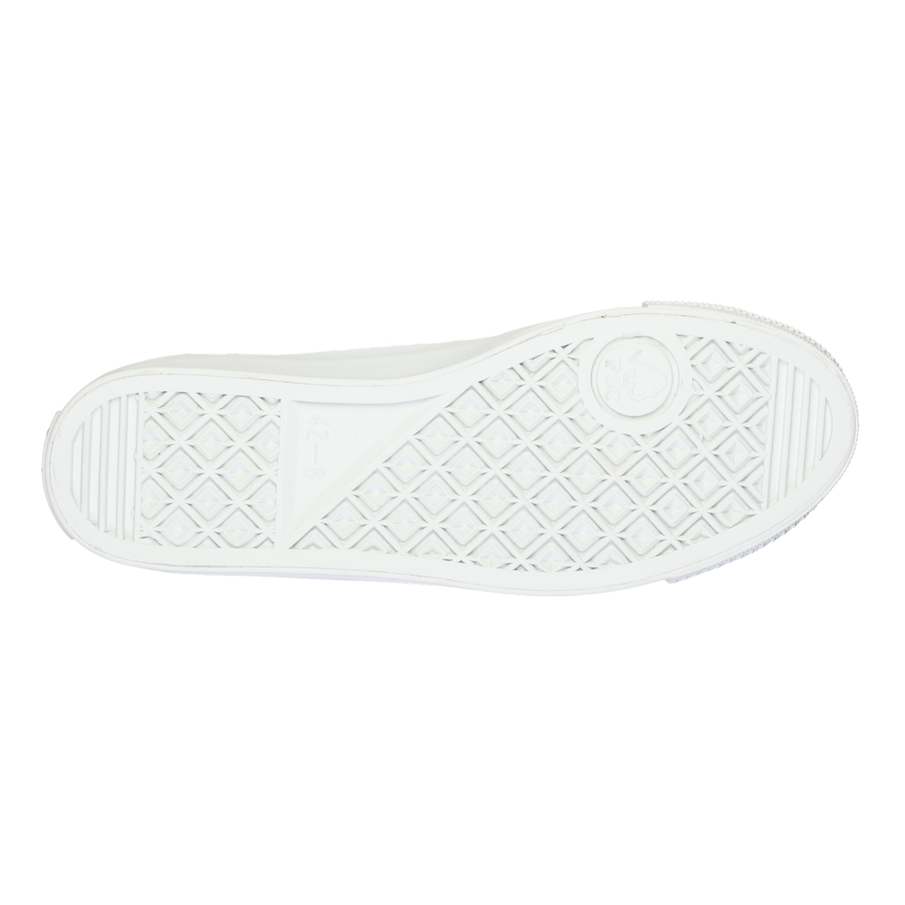 Ethletic Fair Trainer White Cap Lo Cut Aqua Melange | Just White