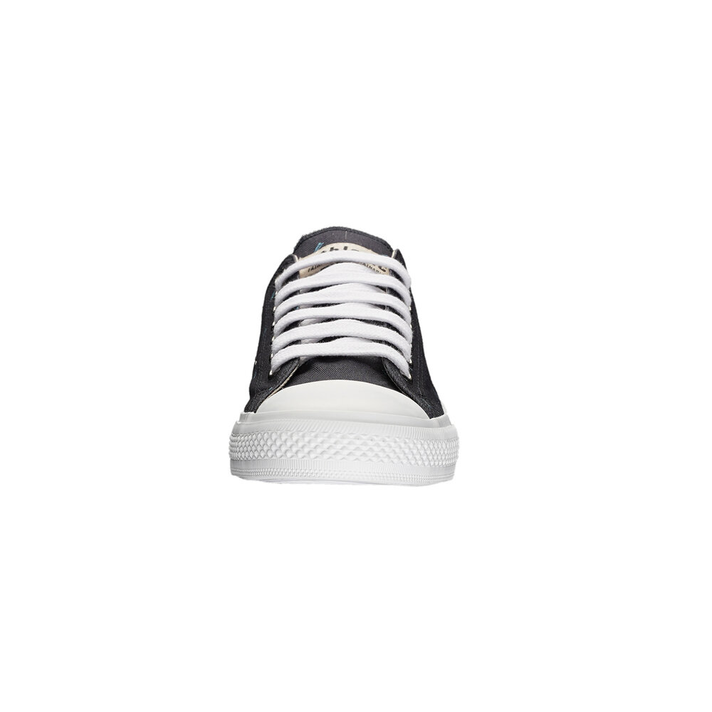 Ethletic Fair Trainer White Cap Lo Cut Snow Leopard Blue | Just White