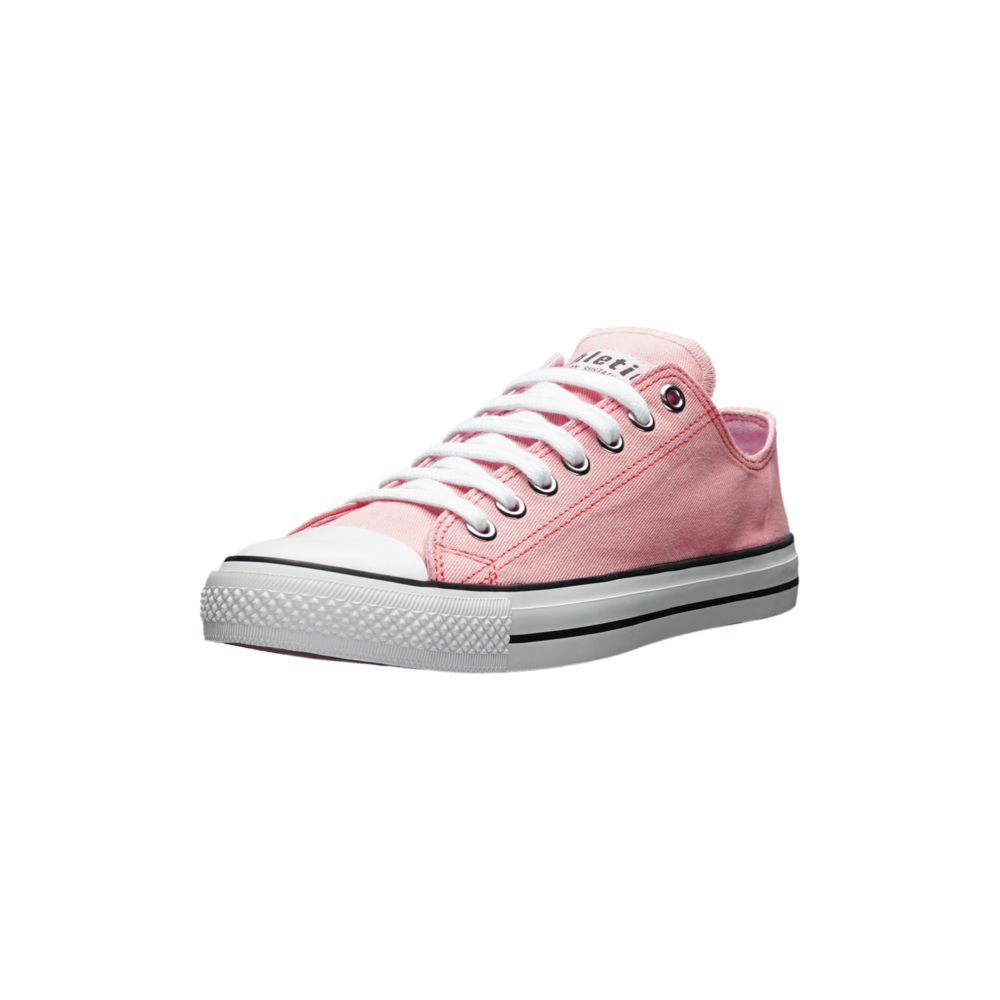 Ethletic Fair Trainer White Cap Lo Cut Strawberry Pink P | Just White