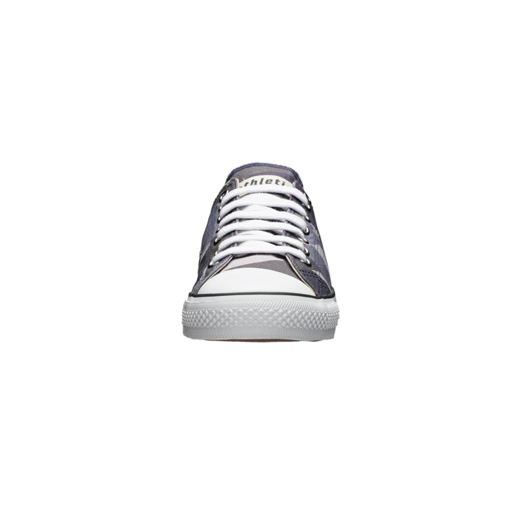 Ethletic Fair Trainer White Cap Lo Cut Camou Blue | Just White