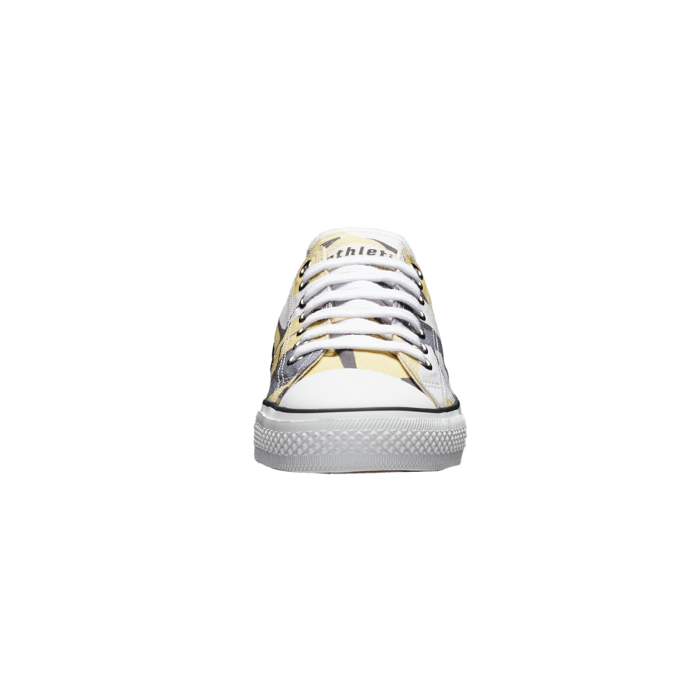 Ethletic Fair Trainer White Cap Lo Cut Camou Yellow | Just White