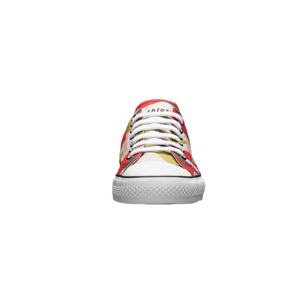 Ethletic Fair Trainer White Cap Lo Cut Camou Red | Just White
