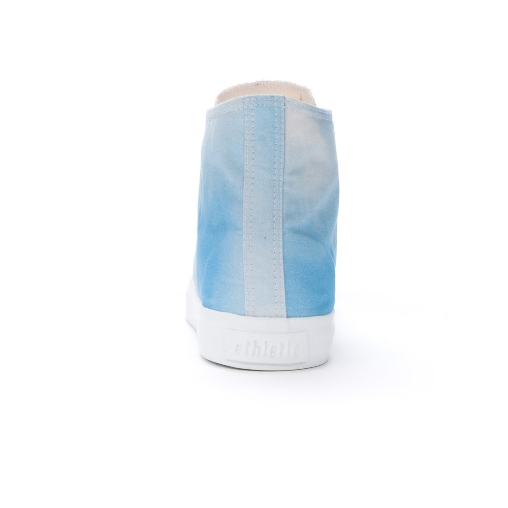 Ethletic Fair Trainer White Cap Hi Cut Summer Sky | Just White