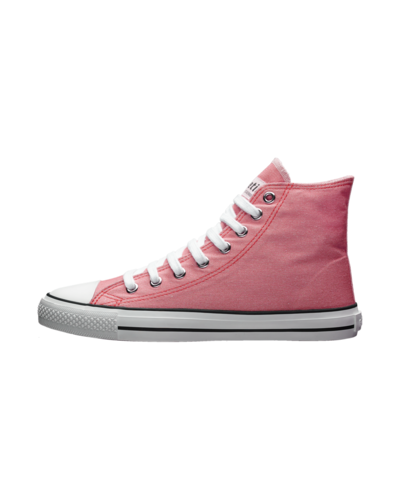 Ethletic Fair Trainer White Cap Hi Cut Strawberry Pink P | Just White