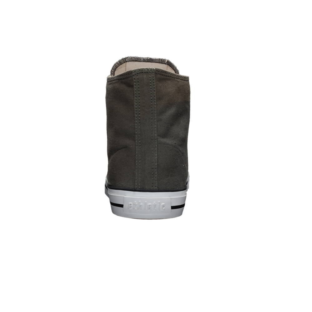 Ethletic Fair Trainer White Cap Hi Cut Donkey Grey | Just White