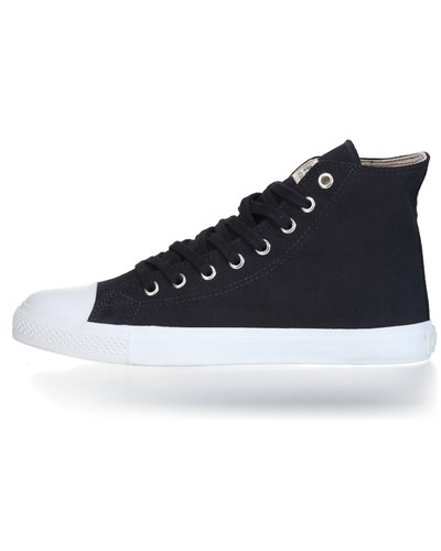 Ethletic Fair Trainer White Cap Hi Cut Collection 18 Black Navy | Just White