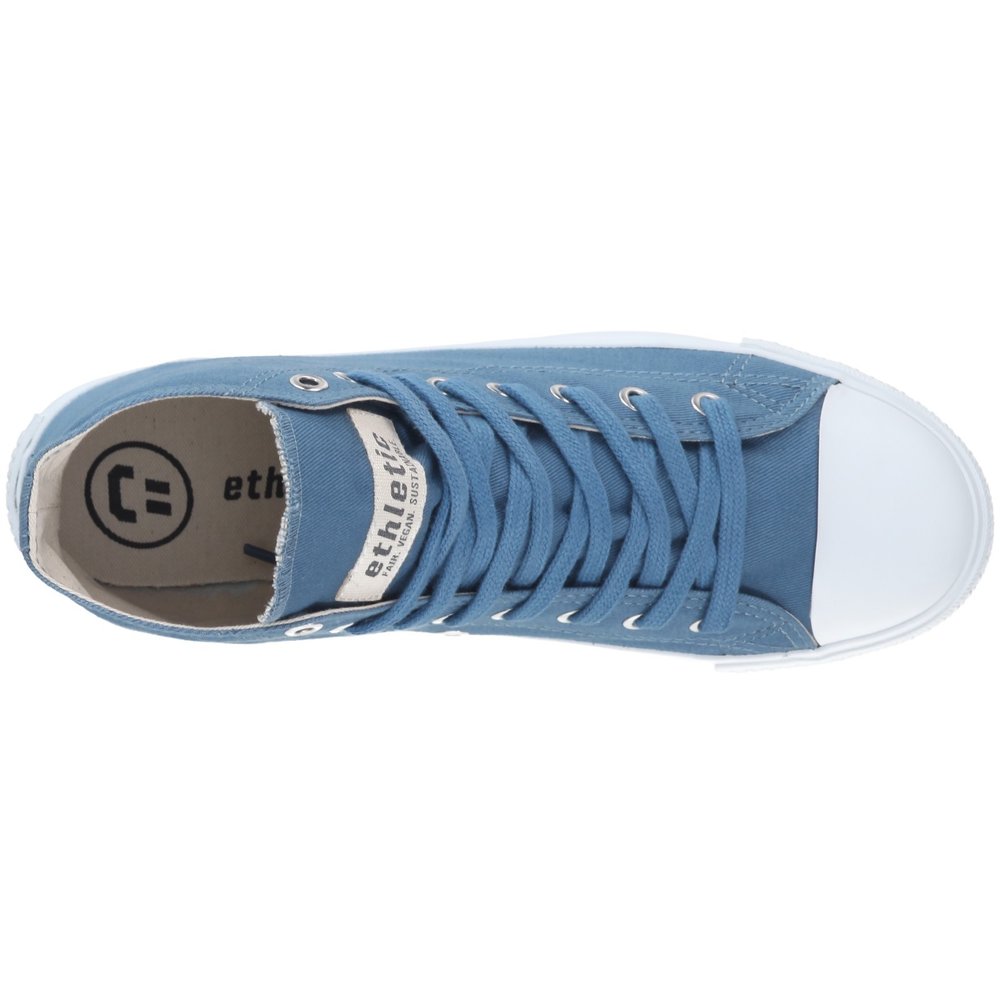 Ethletic Fair Trainer White Cap Hi Cut Collection 18 Rainy Sea | Just White
