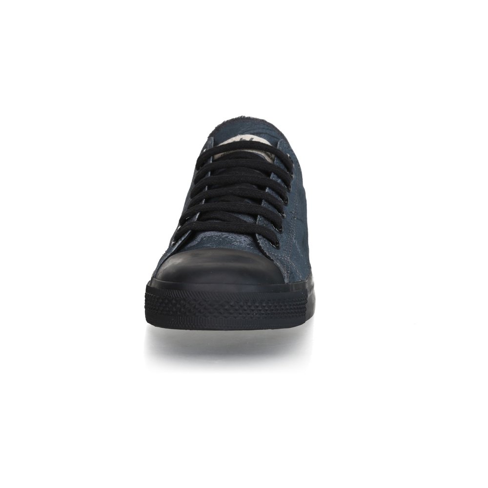 Ethletic Fair Trainer Black Cap Lo Cut Collection 18 Dove Camo Indigo | Jet Black