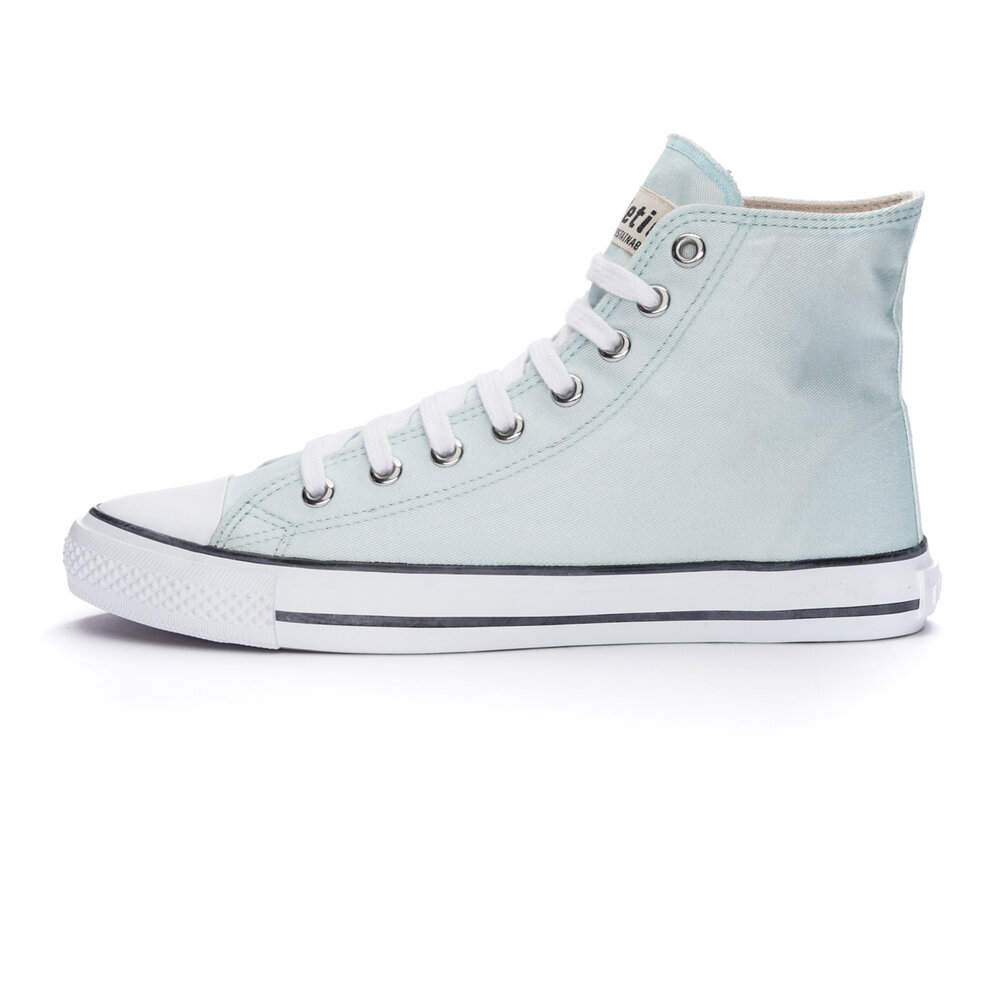 Ethletic Fair Trainer White Cap Hi Cut Light Aqua Green P | Just White