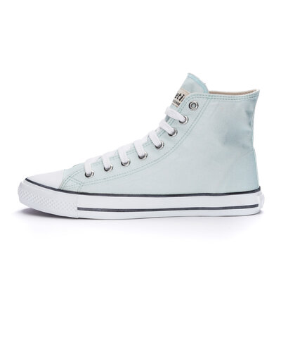 Ethletic Fair Trainer White Cap Hi Cut Light Aqua Green P | Just White