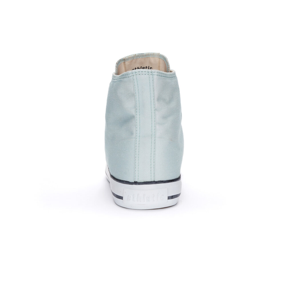 Ethletic Fair Trainer White Cap Hi Cut Light Aqua Green P | Just White